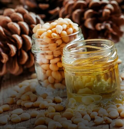 Мinute delicate infusions of wild buckwheat honey, raisin and siberian cedar nuts